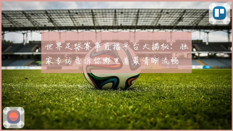 世界足球赛事直播平台大揭秘:独家专访告诉你哪里看最清晰流畅